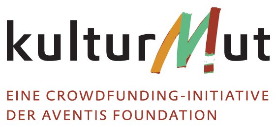 Logo Kulturmut - eine Crowdfounding Initiative der Aventis Foundation und der Frankfurter Stiftung für Blinde und Sehbehinderte