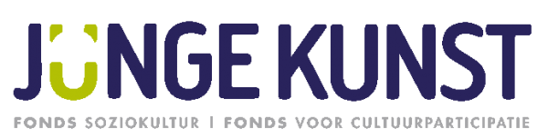 Logo Fonds Soziokultur – Programm Jonge Kunst und Fonds voor Cultuurparticipatie